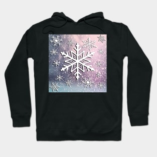 Snowflake Beautiful Graphic Art Design: Winter, Christmas Home Decor & Gifts Hoodie